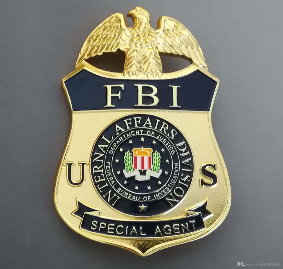 Printable Fbi Badge