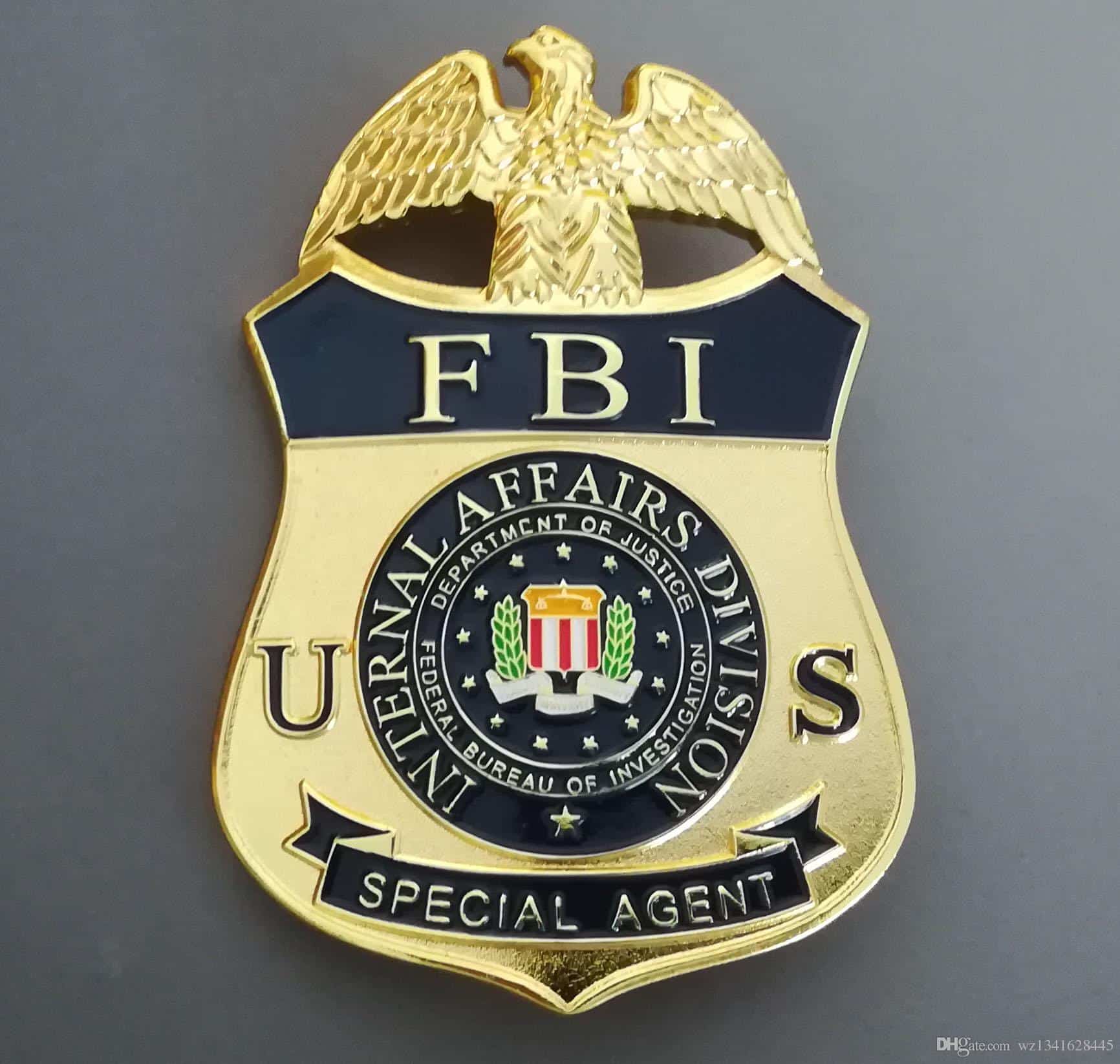 Printable Fbi Badge Template